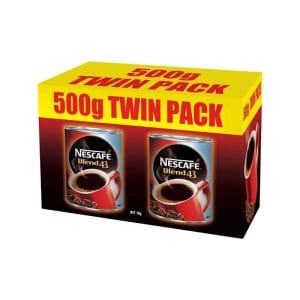 Nescafe Blend 43 Instant Coffee 500g (Twin Pack)