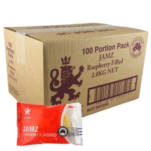 Mac's Jamz Raspberry Biscuits Portion Controlled CTN/100