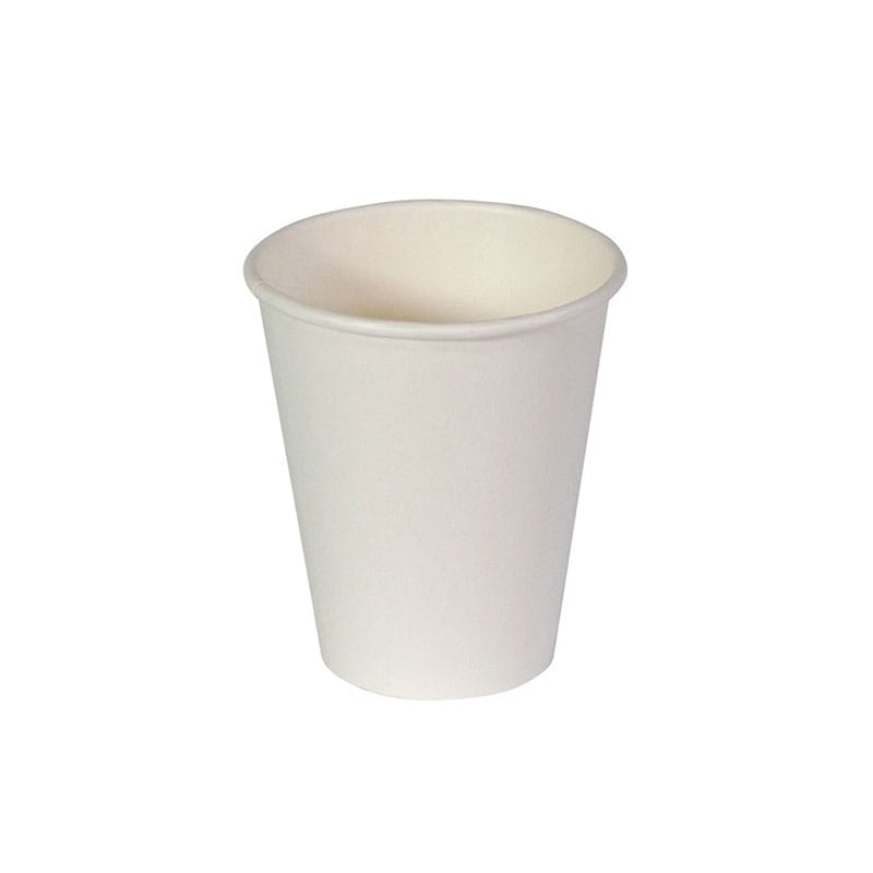 White Heavy Board PE Coated Paper Cups