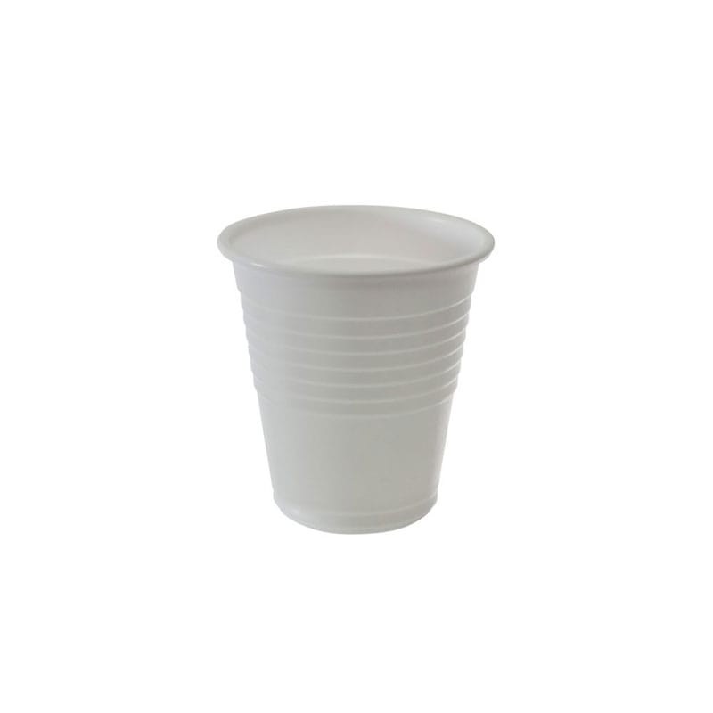 White Plastic Cup 6oz/180ml CTN/1000
