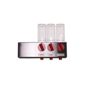 AromaCup Dispenser 3 Ingredients Stainless Steel