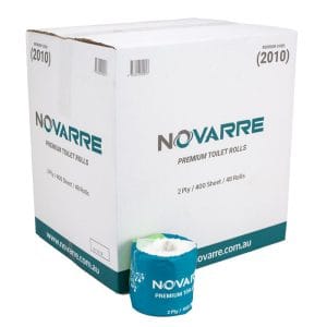Novarre Premium Embossed 2Ply Toilet Rolls 48 x 400 Sheets (2010)
