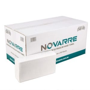 Novarre Premium Ultraslim Hand Towel 16 x150 Sheets (5010)