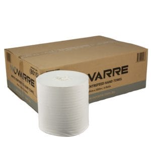 Novarre Centrefeed Hand Towel White 19cmx300m (8015)
