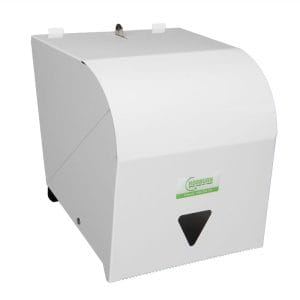 Caprice Roll Towel Dispenser - White Metal