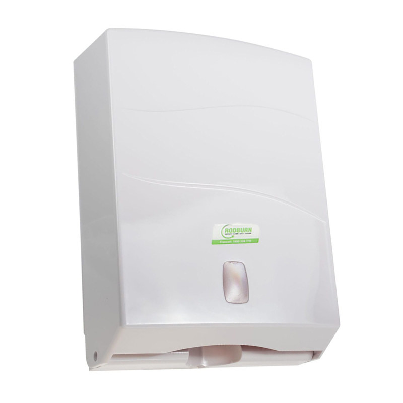 Caprice Interleaf Hand Towel Dispenser White - Plastic