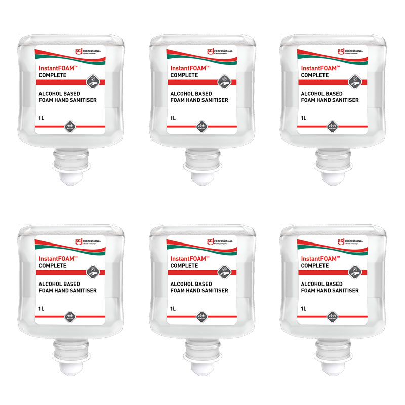Deb InstantFOAM Complete Hand Sanitiser 1L Refill Pod