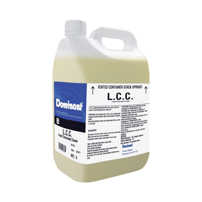 Dominant LCC Liquid Chlorinated Cleaner