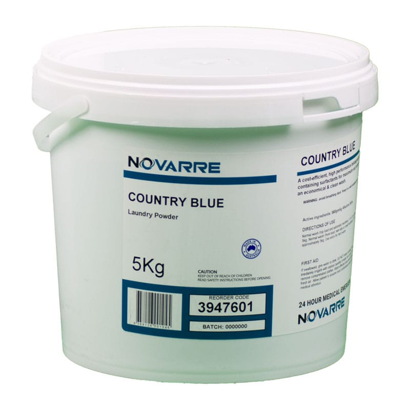 Country Blue Laundry Powder