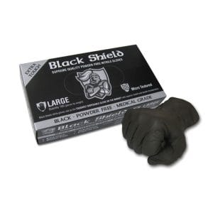 Black Shield Extra Tough Nitrile Gloves