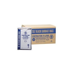 73L Contractor Black Bin Liners CTN/250