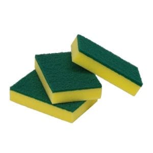 Premium Sponge Scourer Yellow/Green