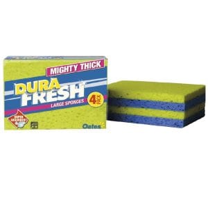 Oates Large Thick Sponge PCK/4