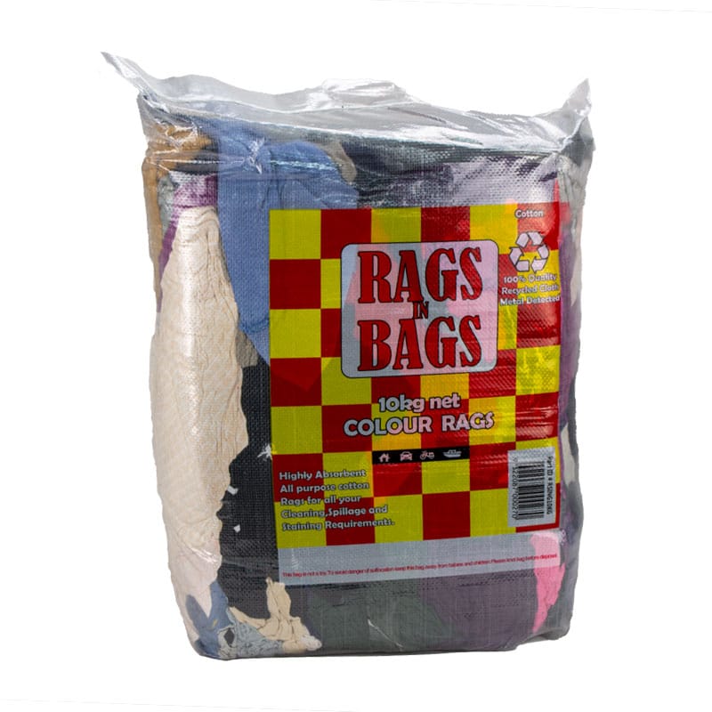 Light Cotton Coloured Rags 10kg