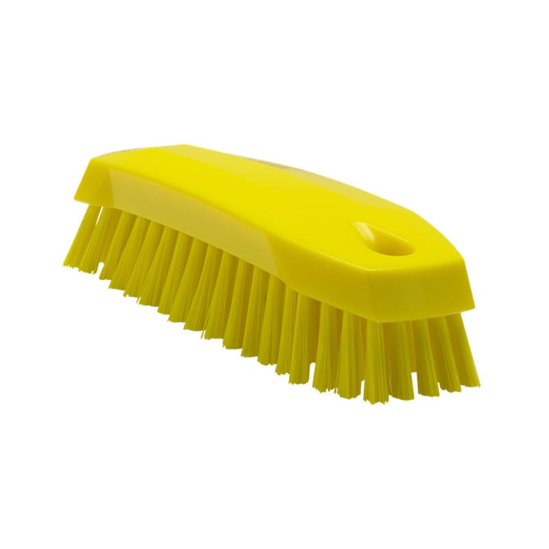 Vikan Solid Hand Scrub Brush Medium Bristle