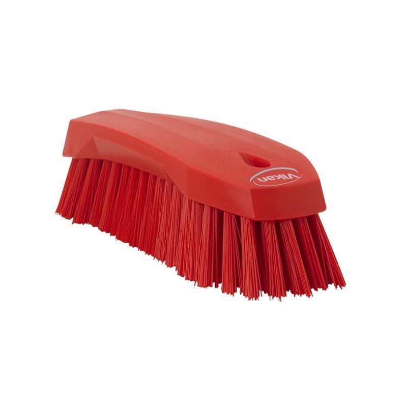 Vikan Solid Hand Scrub Brush Medium Bristle
