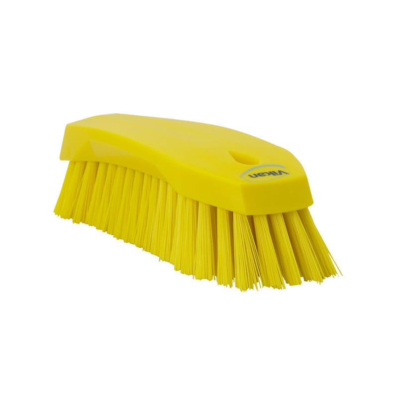 Vikan Solid Hand Scrub Brush Medium Bristle