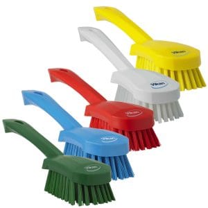 Vikan Short Handled Churn Brush