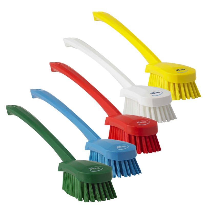 Vikan Long Handled Churn Brush