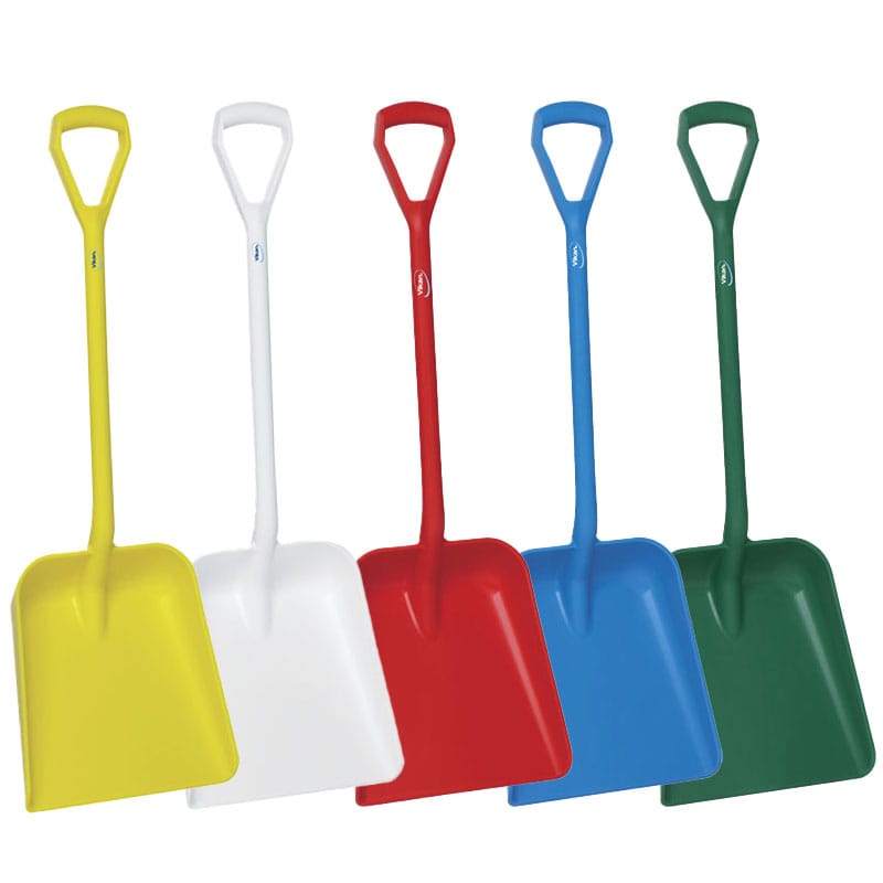 Vikan Straight Handle Shovel Large Blade