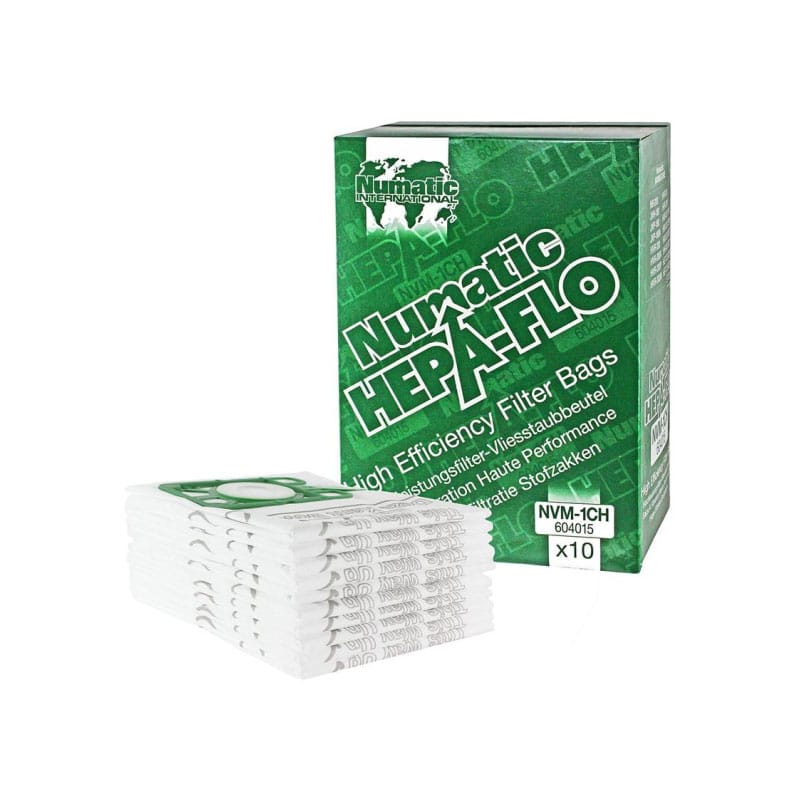 Numatic Henry Hepa Flo Dust Vacuum Bags 10/Box