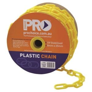 Yellow Safety Chain 25m
