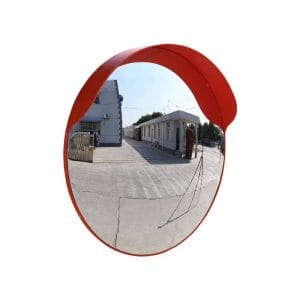 Convex Outdoor Mirror With Bracket
