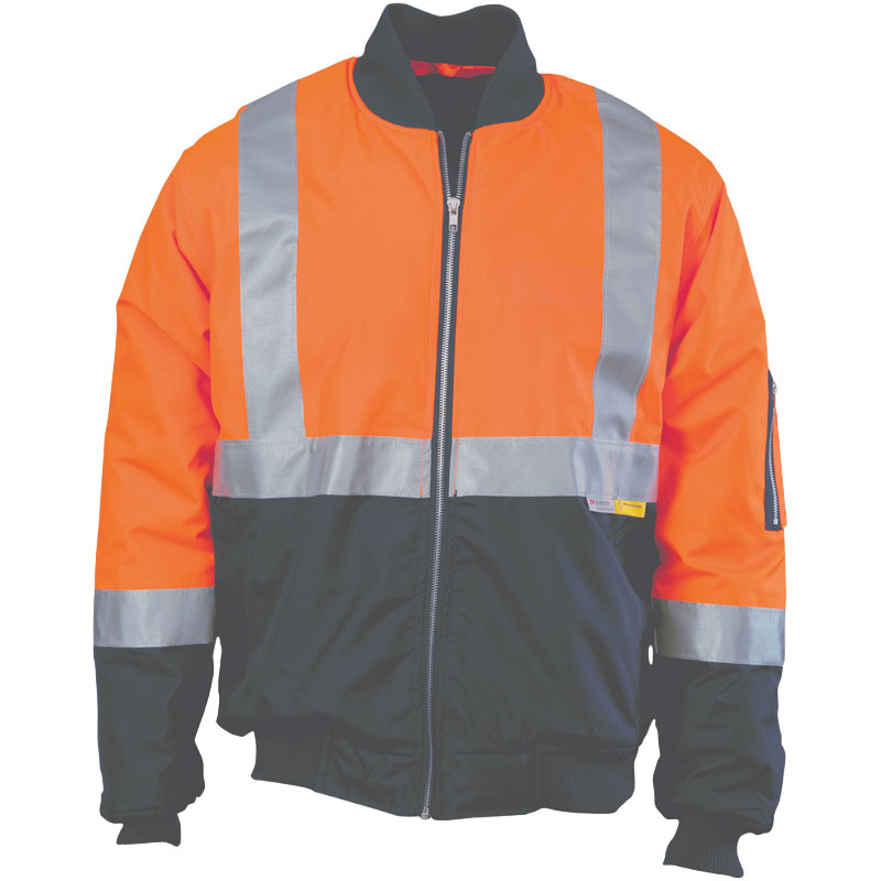 Hi-Vis Two Tone Flying Jacket with Day/Night Tape