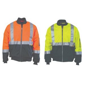 Hi-Vis Two Tone Flying Jacket with Day/Night Tape