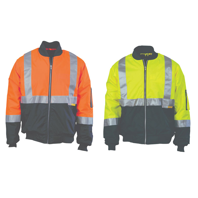 Hi-Vis Two Tone Flying Jacket with Day/Night Tape