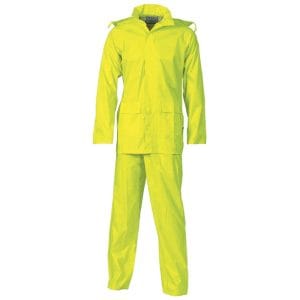 Yellow Rain Set In Bag