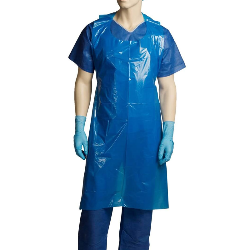 Amarock Disposable Aprons On Hanger Blue