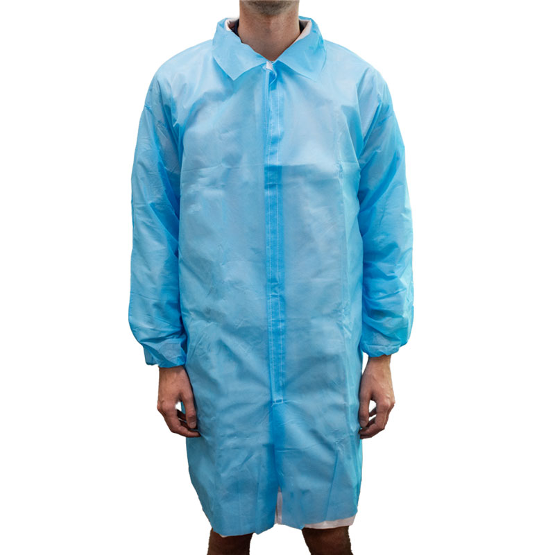 Amarock Disposable Lab Coat Polypropylene 40gsm