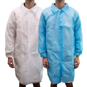 Amarock Disposable Lab Coat Polypropylene 40gsm