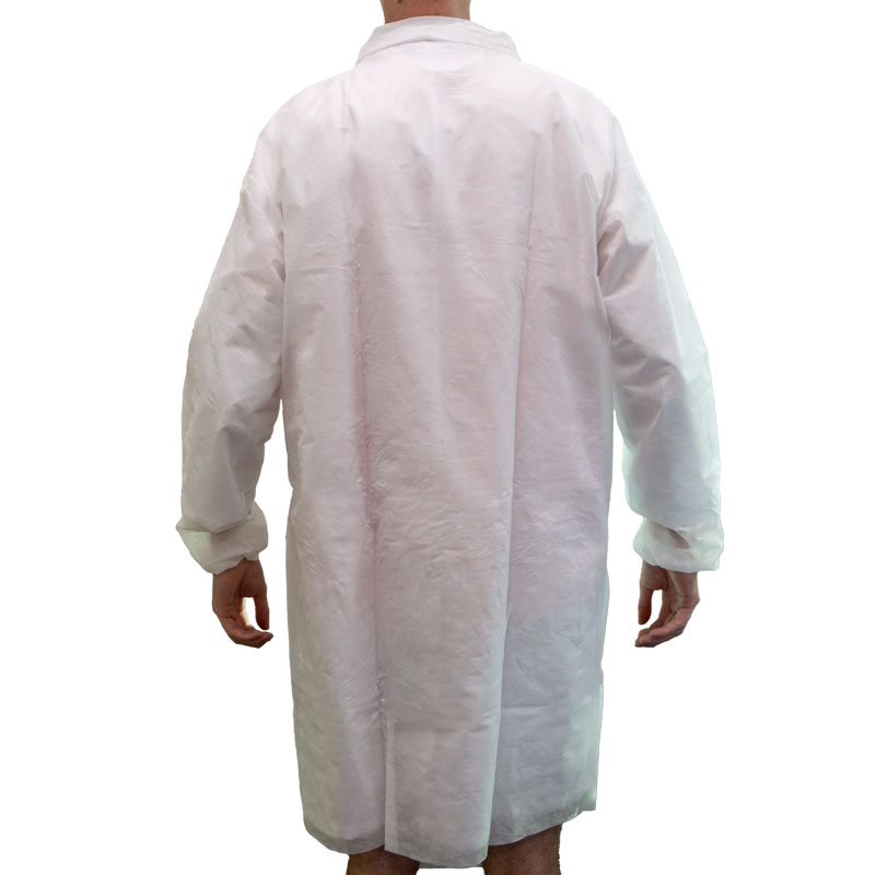 Amarock Disposable Lab Coat Polypropylene 40gsm