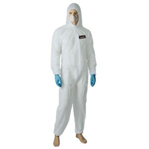Disposable White SMS Coveralls
