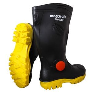 Foreman Black Premium Safety Gumboot