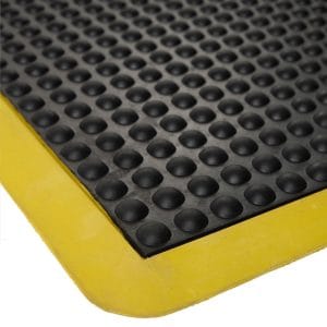 Super Comfort Anti-Fatigue Mat With Yellow Edge