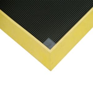 Boot Dip Mat Yellow Border 980 x 810 x 47mm