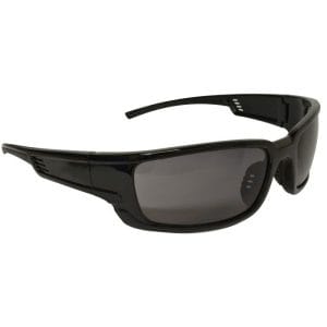 Denver Safety Glasses Smoke Lens Black Frame