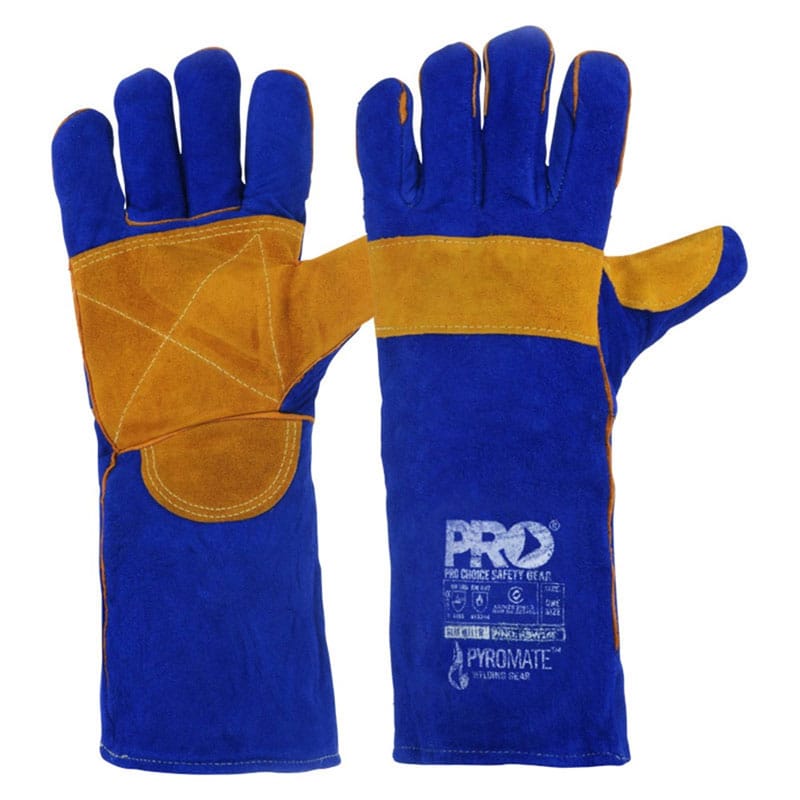 Pro Blue Heeler Welding Gloves 40cm