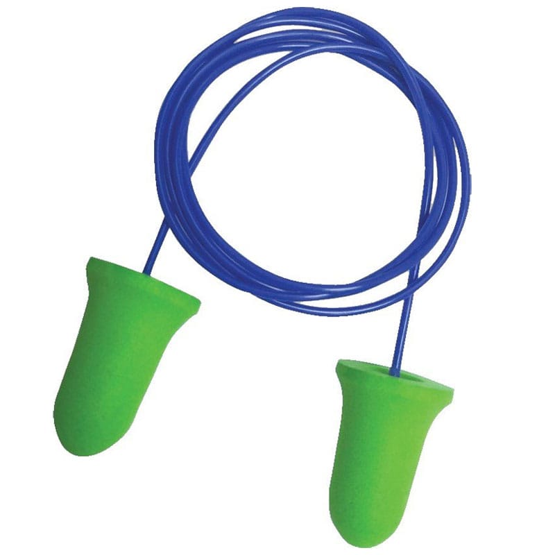 Maxisafe Corded Bell Shaped Earplugs Class 4 22 dB (100 Pairs)