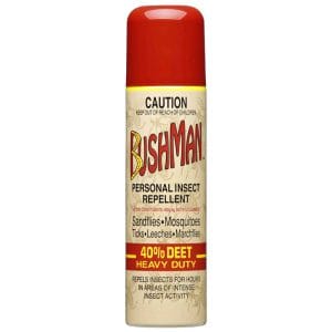 Bushman Ultra Aerosol Heavy Duty 40% DEET Insect Repellent 130G