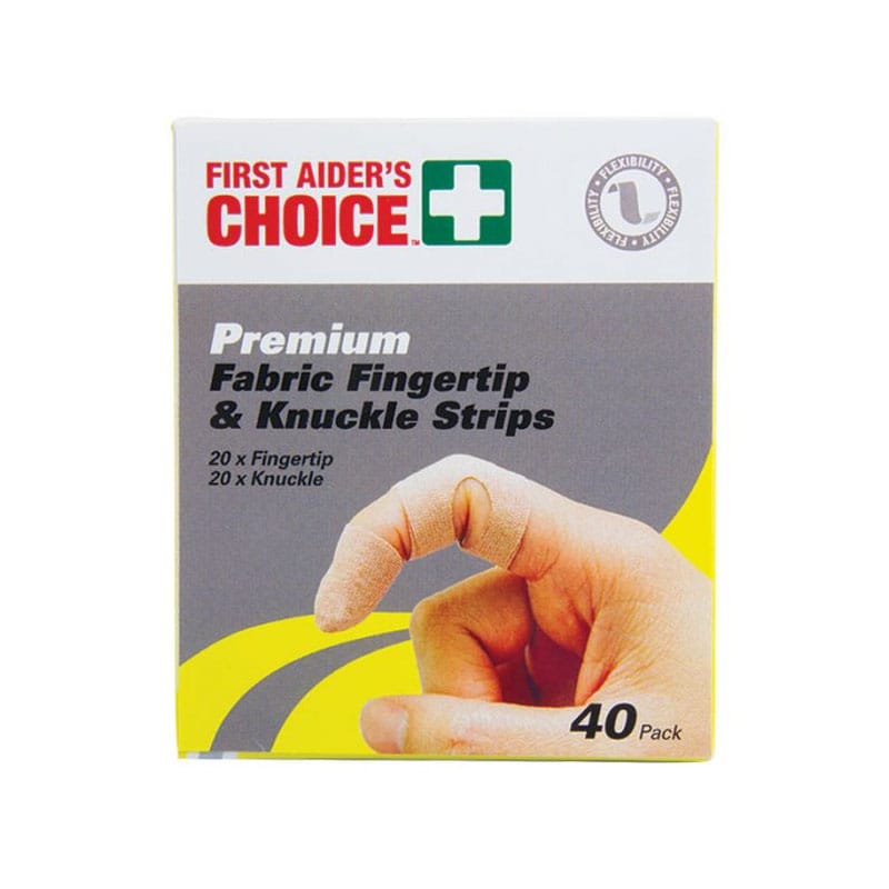 Premium Adhesive Fabric Strips Mixed Fingertip/ Knuckle PCK/40