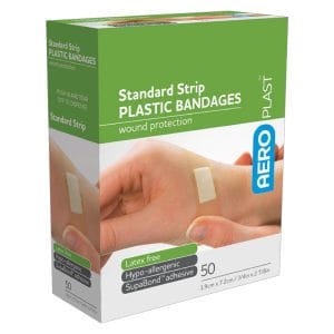 Plastic Sterile Adhesive Strips PCK/50