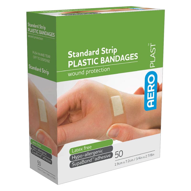 Plastic Sterile Adhesive Strips PCK/50