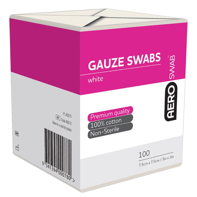 Non-Sterile Gauze Swab Pack 7.5cm x 7.5cm