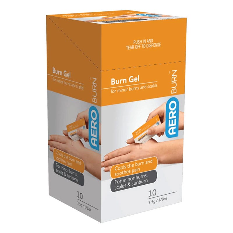Burn Aid Gel Sachet 3.5g PCK/10