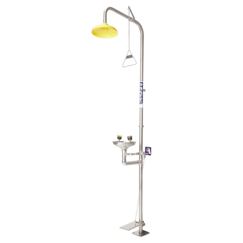 Pratt Combination Shower and Eye Wash Station