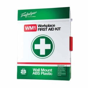 WM1 Workplace First Aid Kit Wall Mount Plastic